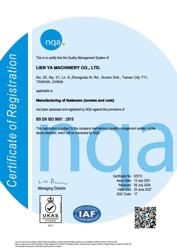 24-27 ISO9001：2015 cert